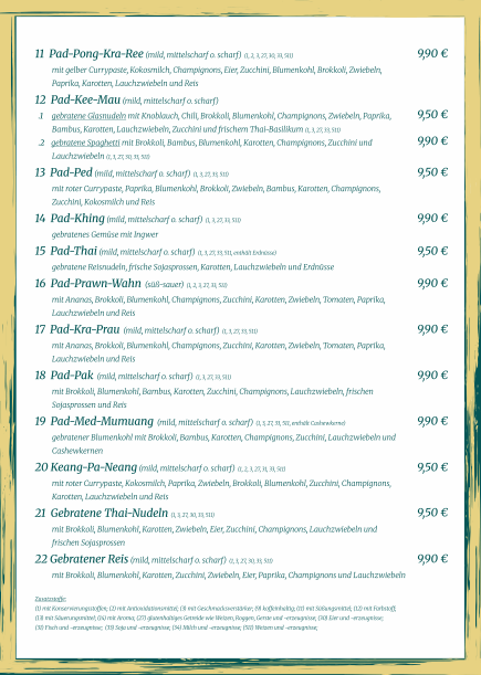 Speisekarte Seite 3