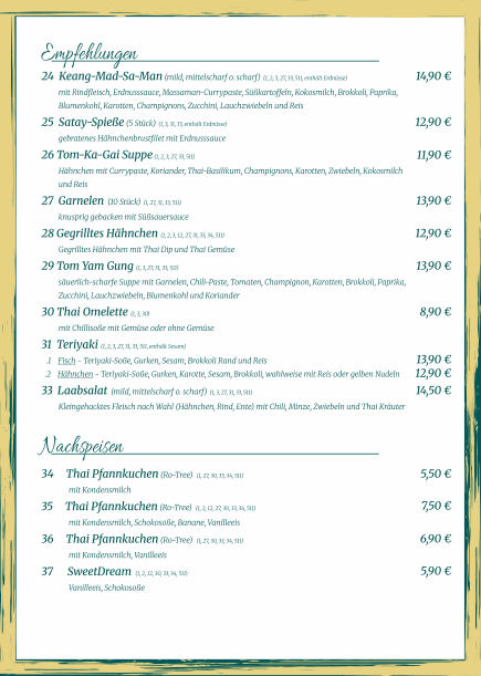 Speisekarte Seite 4